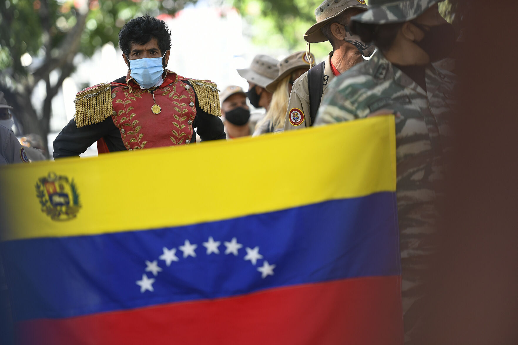 APTOPIX Venezuela Anniversary